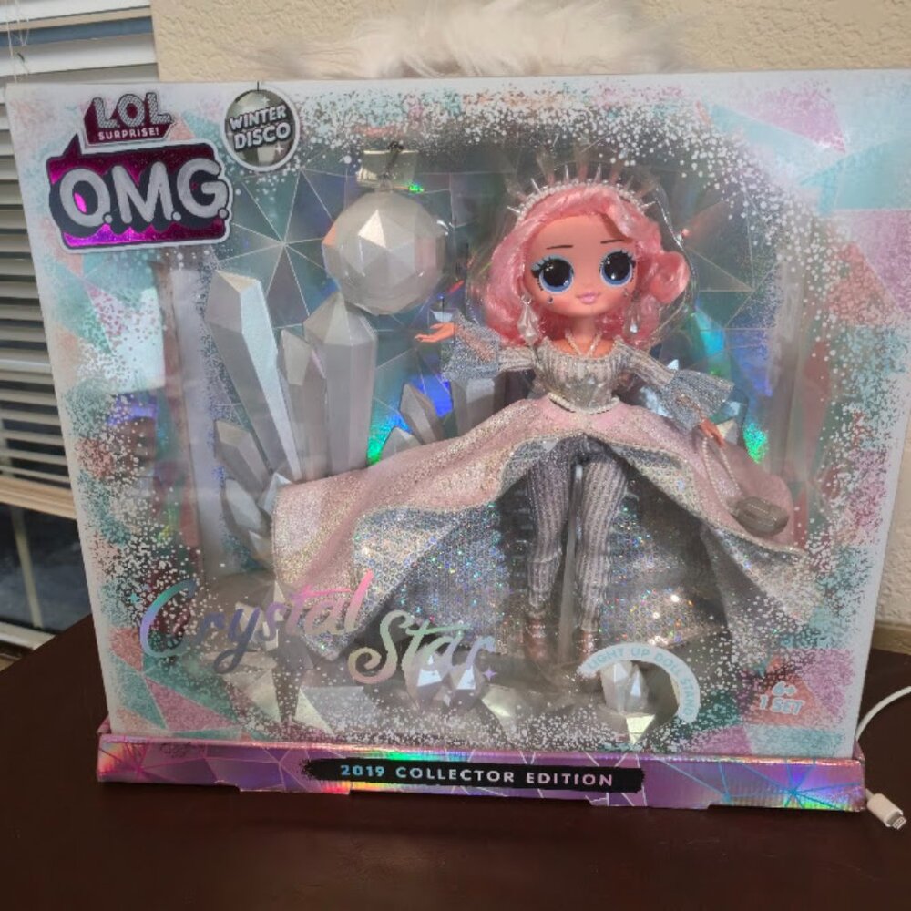 LOL Surprise OMG Crystal Star 2019 Collector Edition Doll - Winter Disco